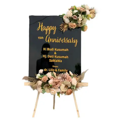 Papan Bunga Akrilik Meluwur